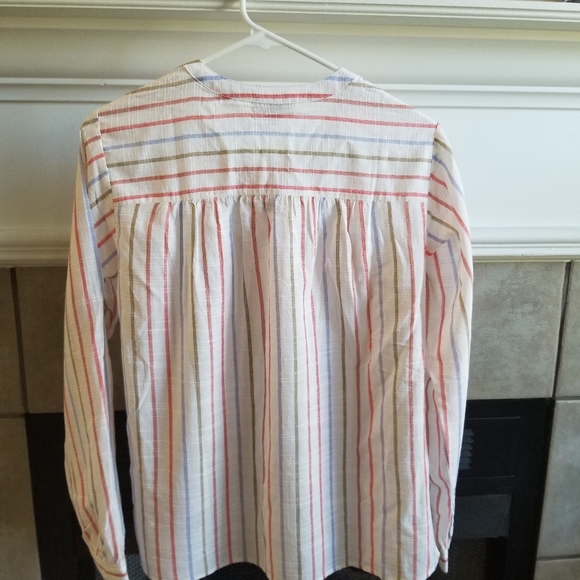 Loft Outlet Striped Drapery Shirt - Picture 3 of 3